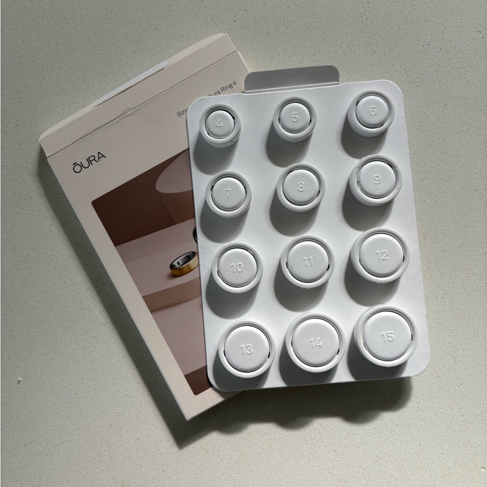 Oura Gen4 Ring Sizing Kit